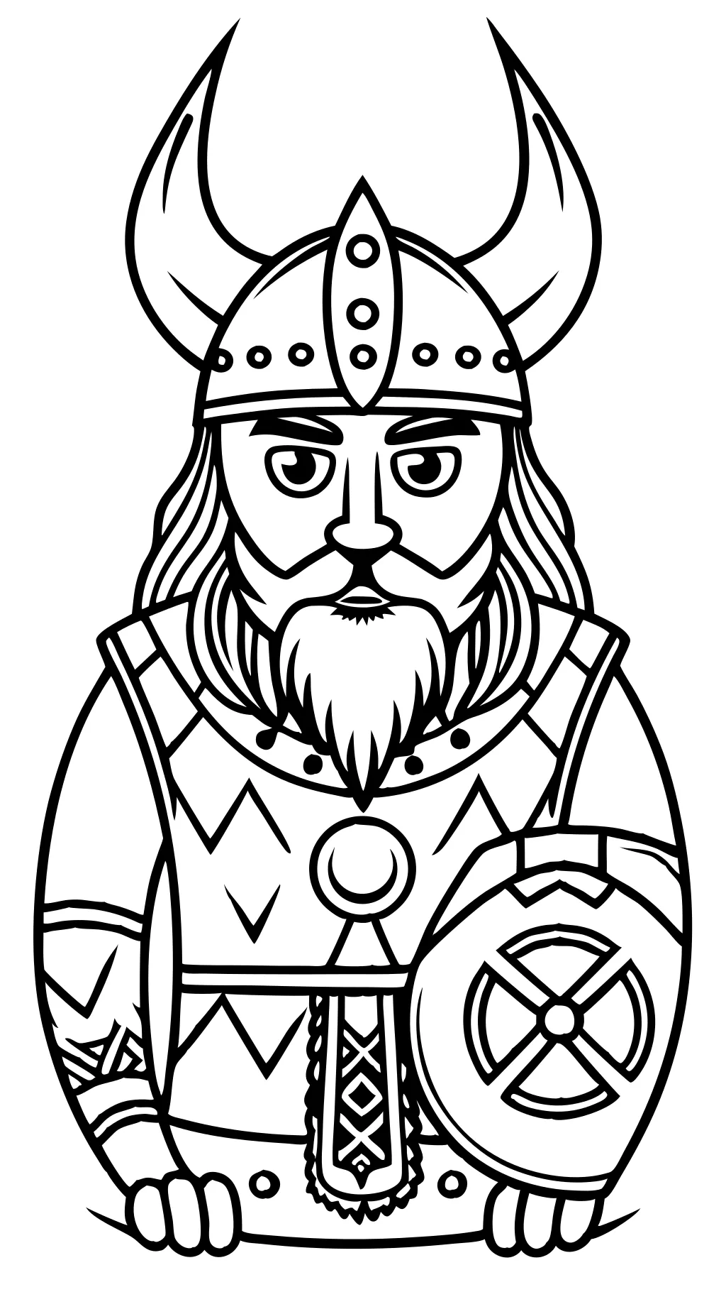 viking coloring pages